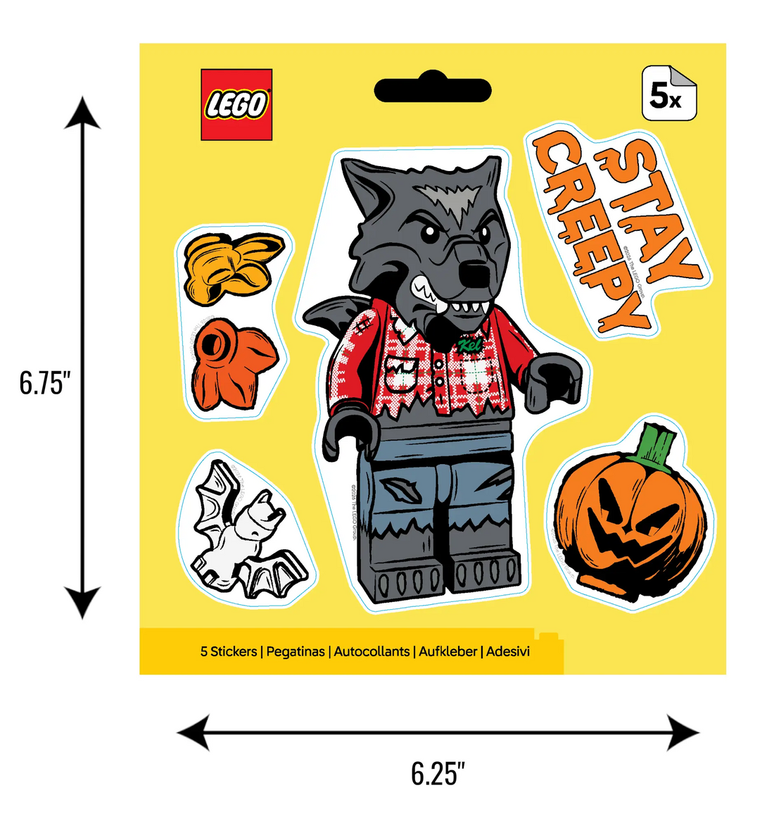 LEGO® Sticker - Halloween Werewolf (53833)