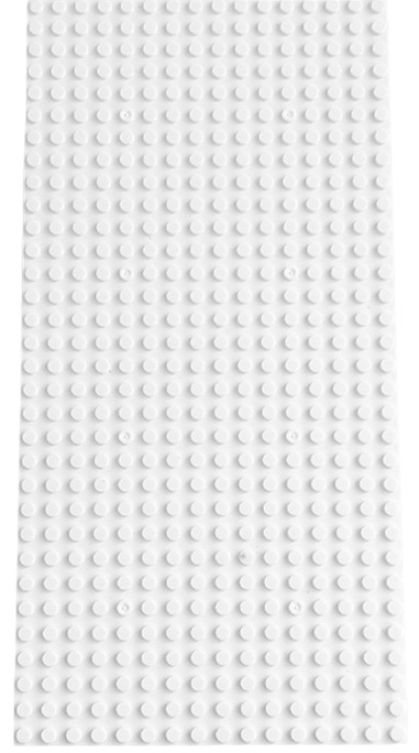 Generic Brick Compatible 16x32 Baseplate – 5" x 10" | 8 Colors Available