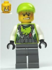 LEGO® Minifigure World Racers wr014 Crew Member 3