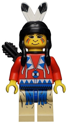 LEGO® Minifigure Western ww014 Indian 2 Black Quiver