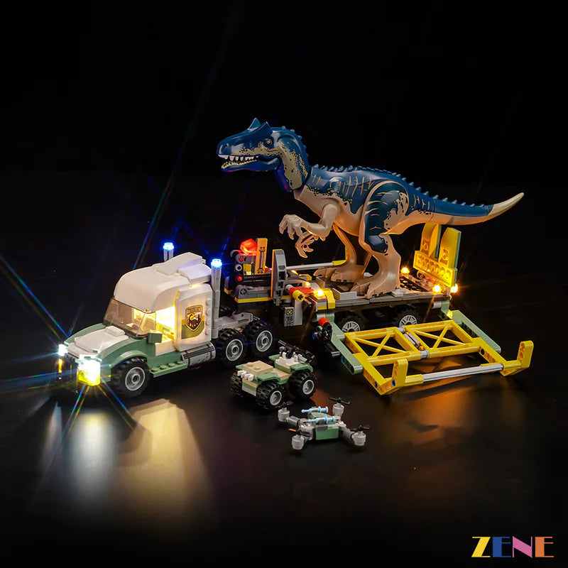 LEGO Light Kit for Dinosaur Missions: Allosaurus Transport Truck 76966