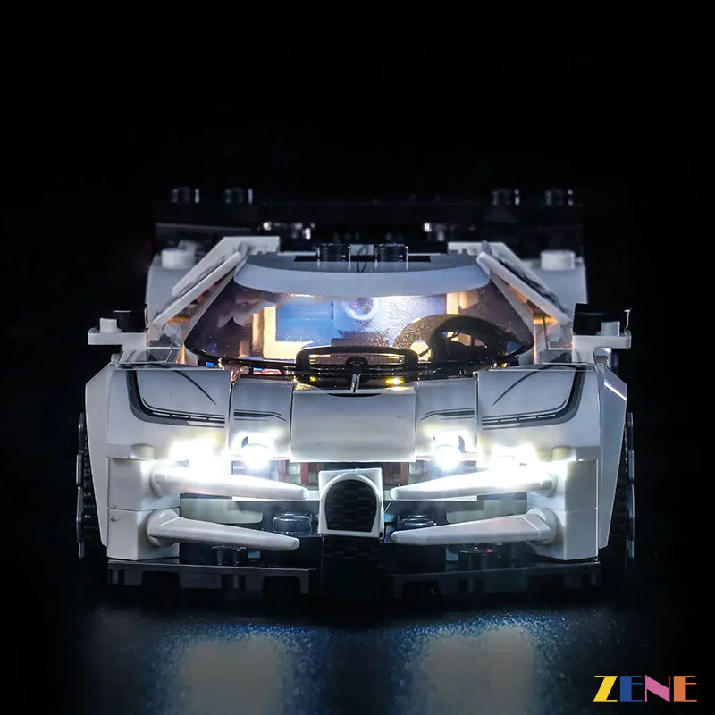 LEGO Light Kit for Bugatti Centodieci Hyper Sports Car for 77240
