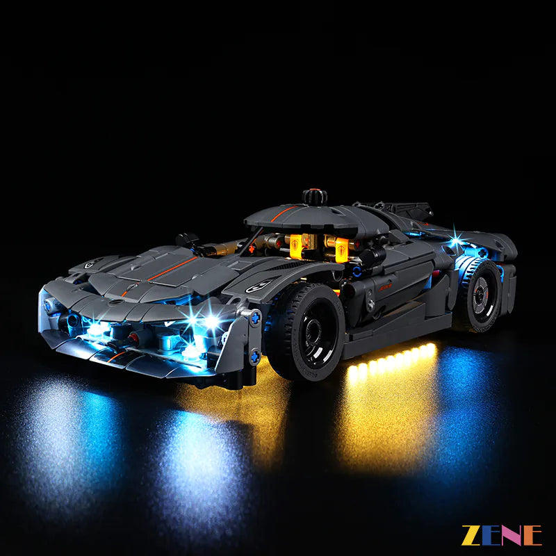 LEGO Light Kit for Koenigsegg Jesko Absolut Hypercar 42173 42184