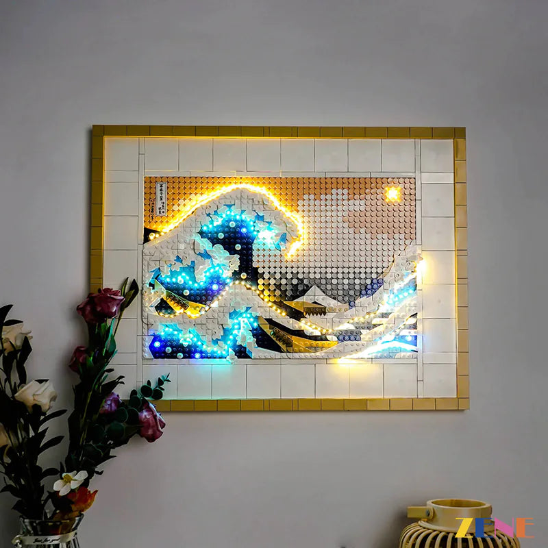 LEGO Light Kit for Art Hokusai The Great Wave 31208