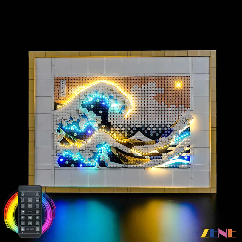 LEGO Light Kit for Art Hokusai The Great Wave 31208