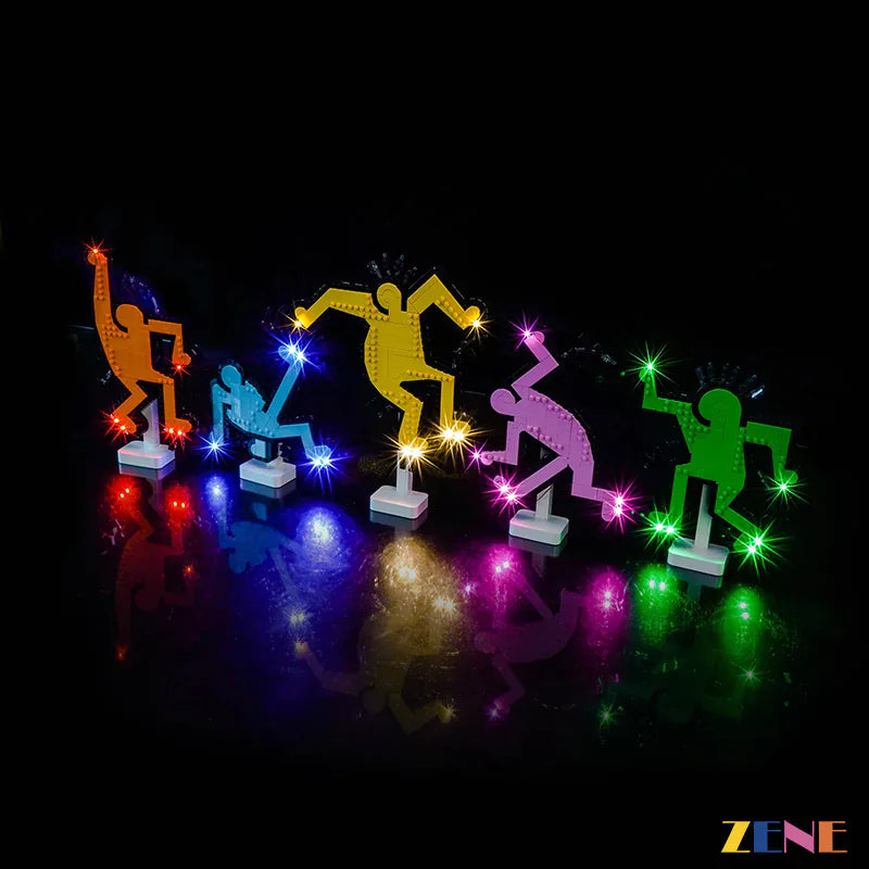 LEGO Light Kit for Dancing Figures 31216 Art Keith Haring