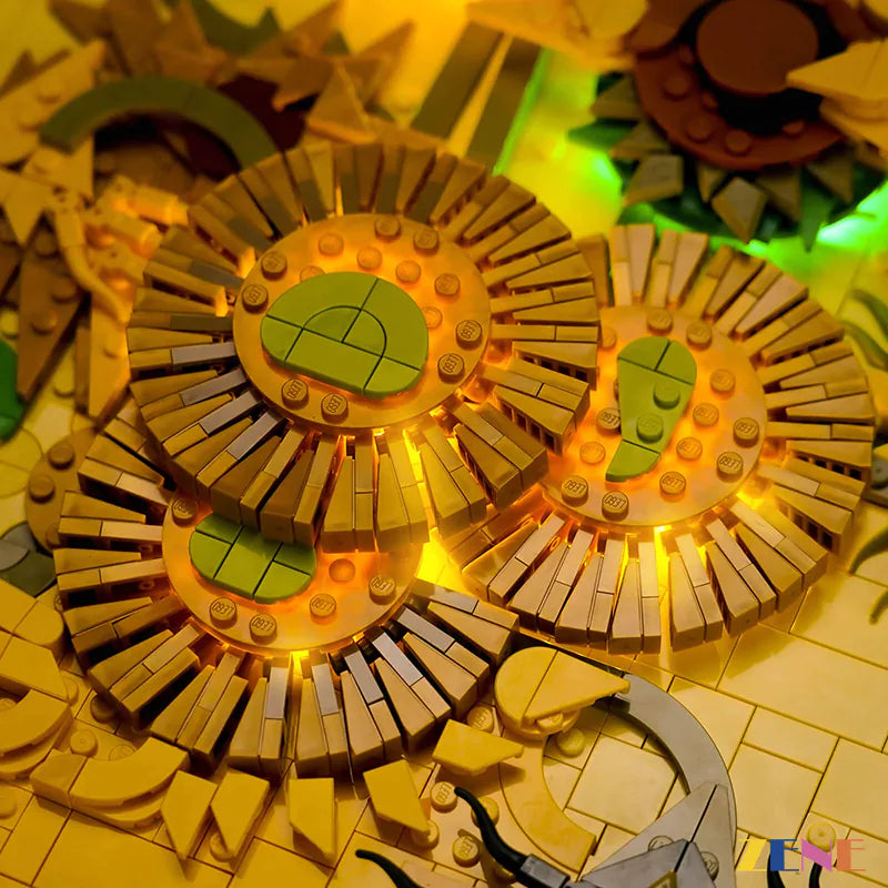 LEGO Light Kit for Vincent van Gogh Sunflowers Art 31215
