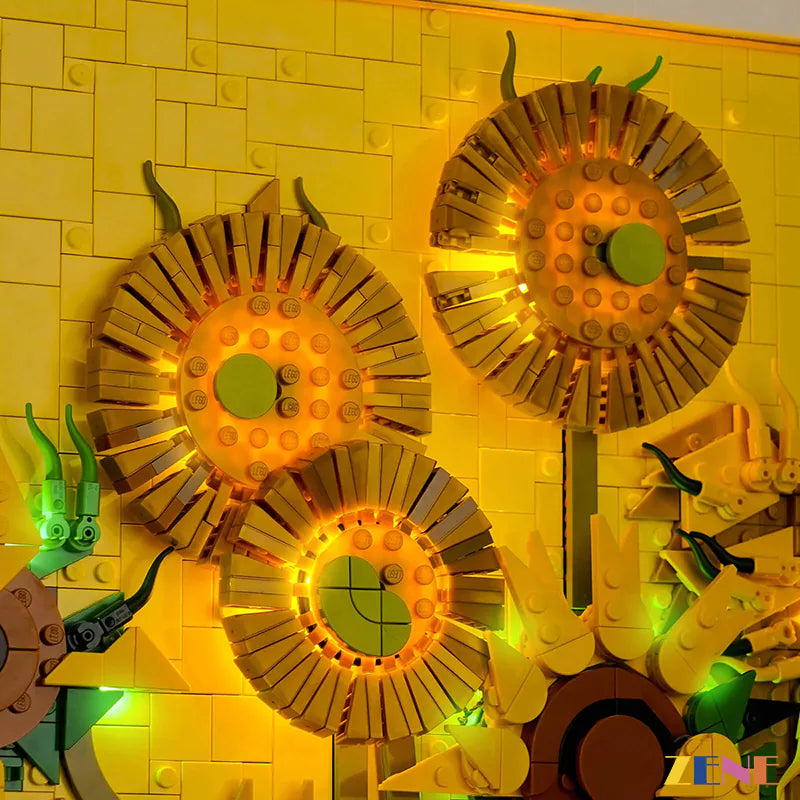 LEGO Light Kit for Vincent van Gogh Sunflowers Art 31215