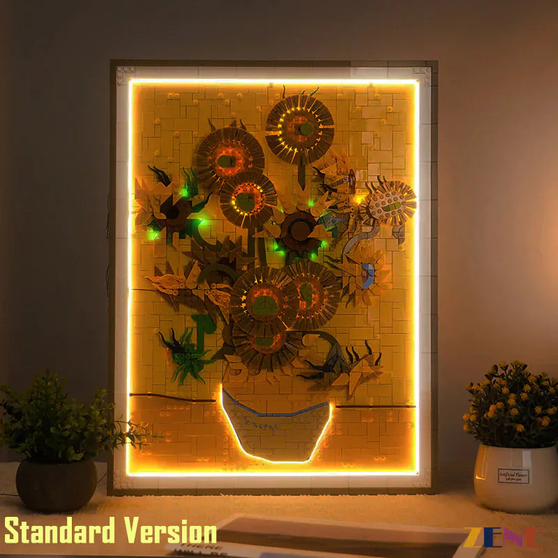 LEGO Light Kit for Vincent van Gogh Sunflowers Art 31215