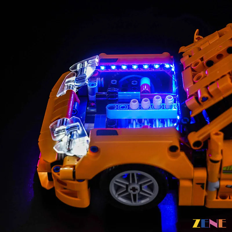 LEGO Light Kit for Fast and Furious Toyota Supra MK4 42204