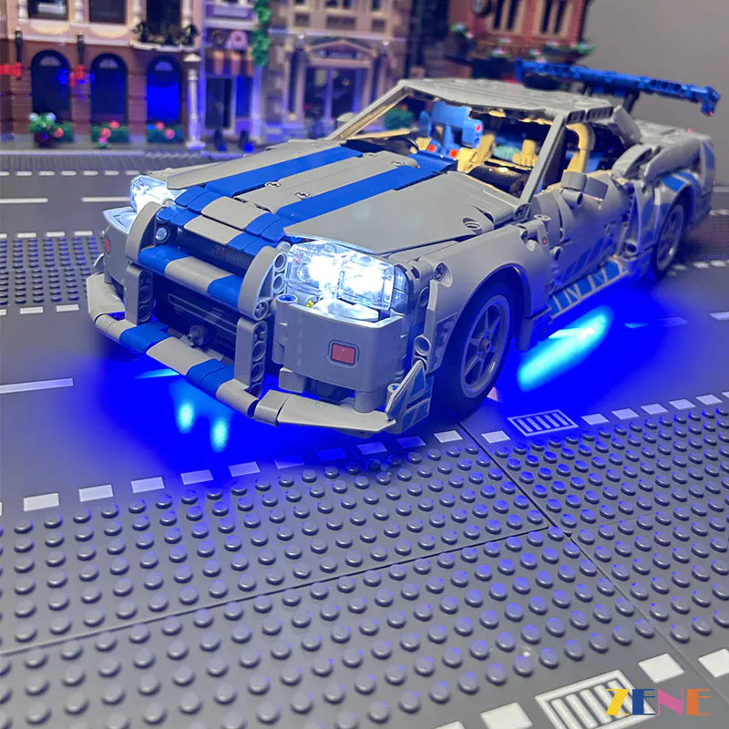 LEGO Light Kit for Furious Nissan Skyline GT R R34 Car 42210