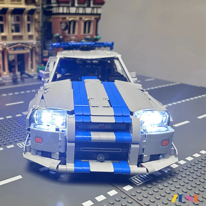 LEGO Light Kit for Furious Nissan Skyline GT R R34 Car 42210