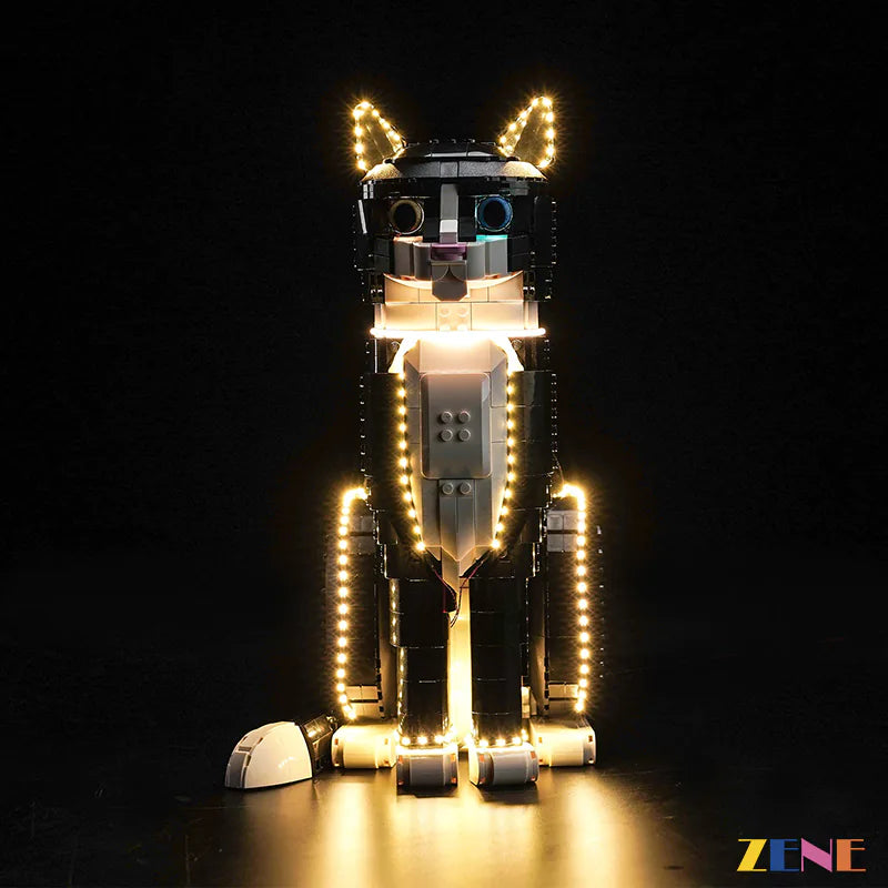 LEGO Light Kit for Ideas Tuxedo Cat 21349
