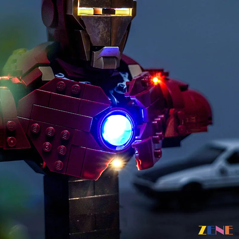 LEGO Light Kit for MK4 Iron Man Bust 76327