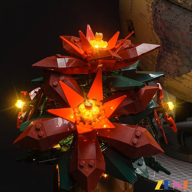 LEGO Light Kit for Poinsettia Flower 10370