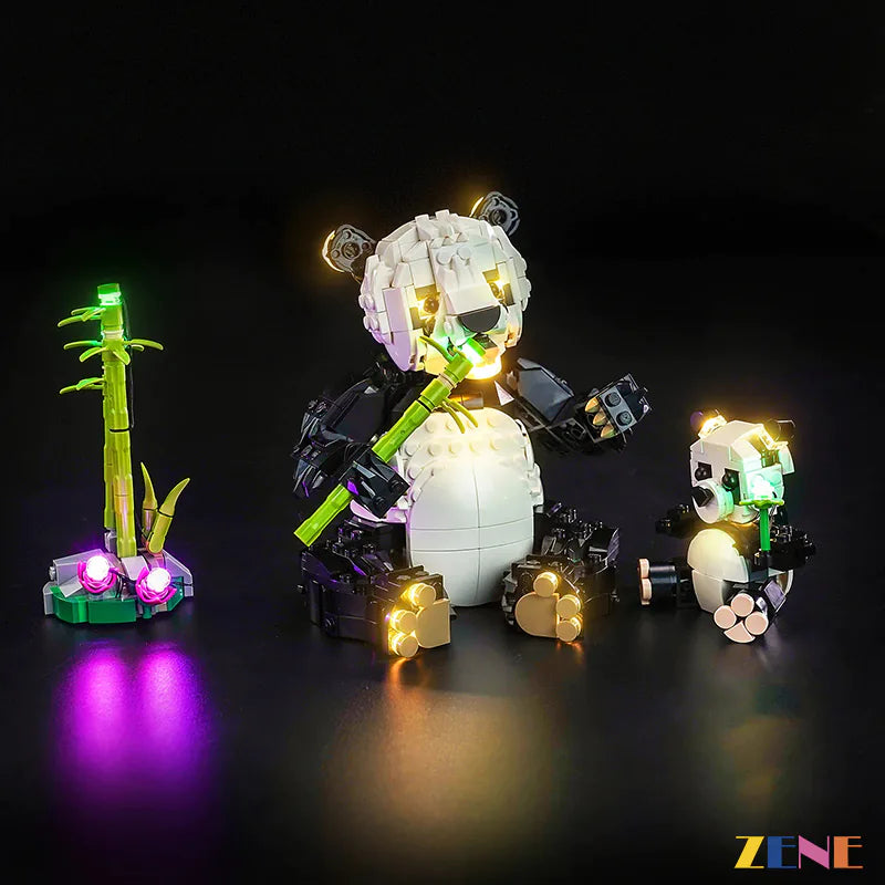 LEGO Light Kit for Wild Animals Panda Family 31165