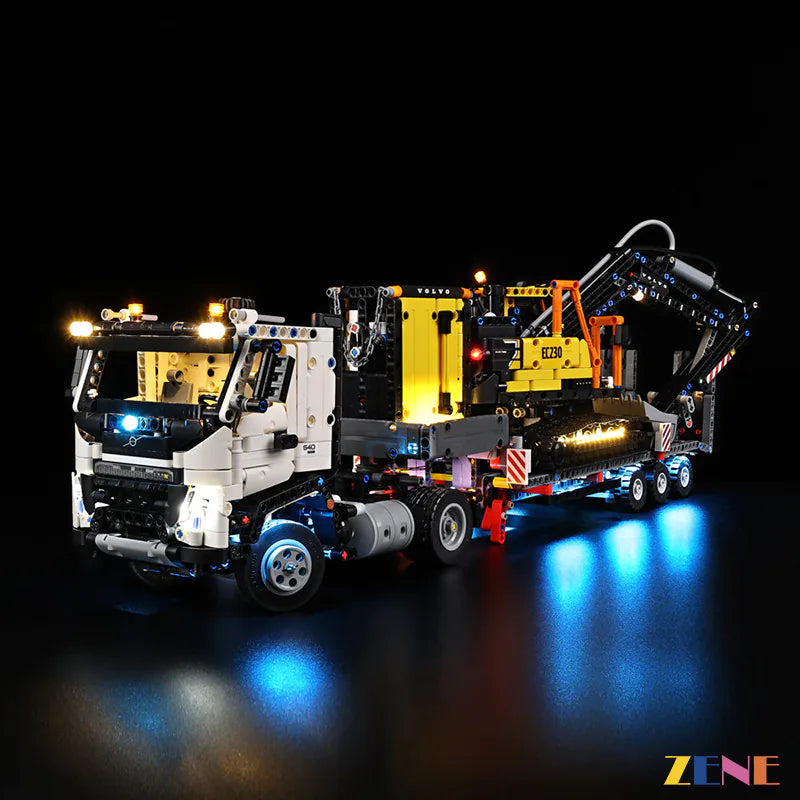 LEGO Light Kit for Volvo FMX Truck & EC230 Electric Excavator 42175