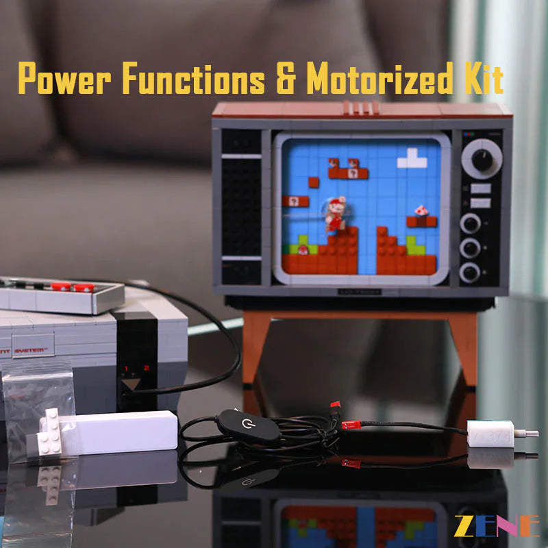 LEGO Light Kit for Power Functions Kit for Super Mario Nintendo Entertainment System 71374 Motorized