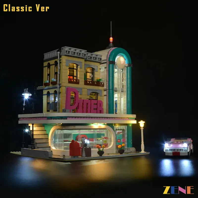 LEGO Light Kit for Downtown Diner 10260