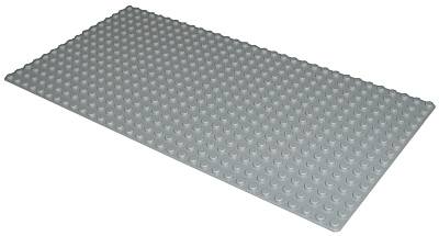 Generic Brick 16x32 Base Plate Light Grey