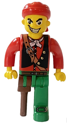 LEGO® Minifigure 4 Juniors 4j011 Pirates Cannonball Jimmy