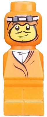 Preowned LEGO® Minifigure – Games 85863pb008 Microfigure Ramses Pyramid Adventurer Orange (
