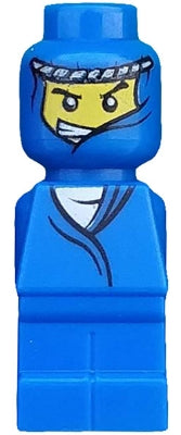 Preowned LEGO® Minifigure – Games 85863pb009 Microfigure Ramses Pyramid Adventurer Blue (45