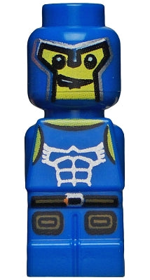 Preowned LEGO® Minifigure – Games 85863pb018 Microfigure Minotaurus Gladiator Blue (4560455