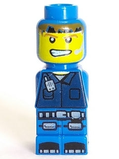 Preowned LEGO® Minifigure – Games 85863pb026 Microfigure Magma Monster Blue (4585362/459478