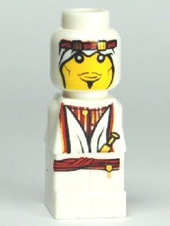 Preowned LEGO® Minifigure – Games 85863pb029 Microfigure Orient Bazaar White (4594147)