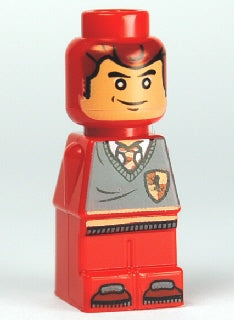 Preowned LEGO® Minifigure – Games 85863pb039 Microfigure Hogwarts Gryffindor House Player (