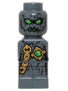 Preowned LEGO® Minifigure – Games 85863pb064 Microfigure Heroica Golem Lord