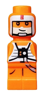 Preowned LEGO® Minifigure – Games 85863pb075 Microfigure Star Wars Luke Skywalker