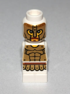 Preowned LEGO® Minifigure – Games 85863pb088 Microfigure Mini Taurus Gladiator White