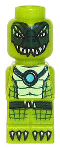 Preowned LEGO® Minifigure – Games 85863pb098 Microfigure Legends of Chima Crocodile