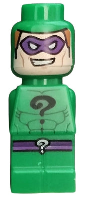 Preowned LEGO® Minifigure – Games 85863pb108 Microfigure Batman Riddler