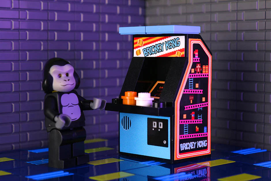Brickshow Shop Brickey Kong Custom Arcade Machine New Building Kit