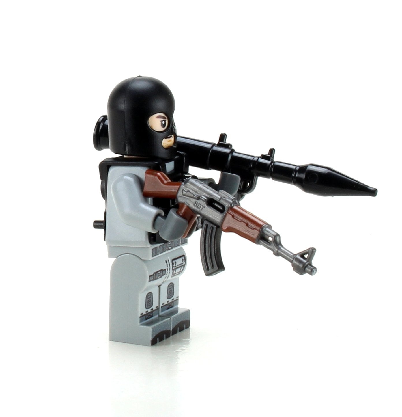 Battle Bricks Mercenary Bandit Minifigure NEW