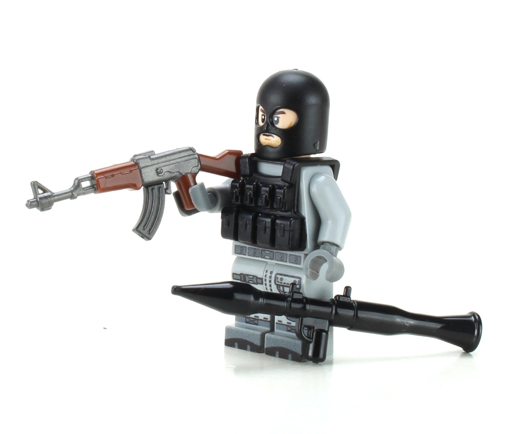 Battle Bricks Mercenary Bandit Minifigure NEW