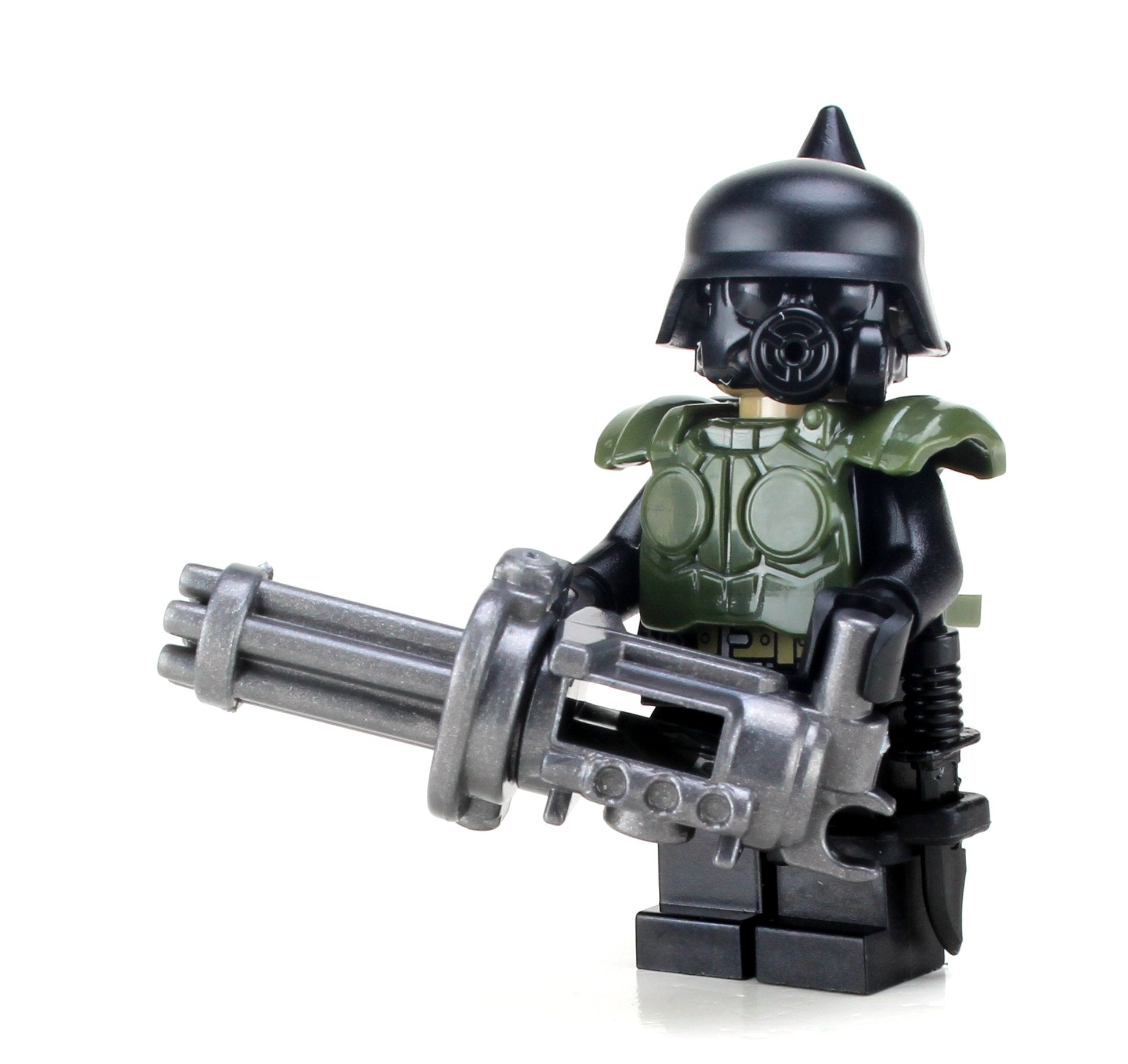 Battle Bricks Post Apocalyptic Gunner Minifigure NEW