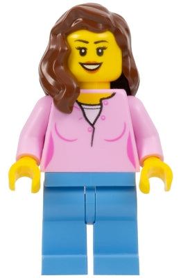 Preowned LEGO® Minifigure – BrickLink Designer Program adp008 Carnival Woman