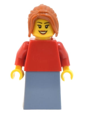 Preowned LEGO® Minifigure – BrickLink Designer Program adp024 Science Tower Woman