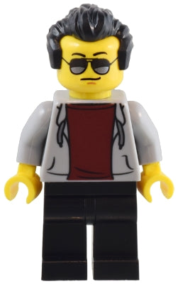 Preowned LEGO® Minifigure – BrickLink Designer Program adp093 1950s Diner Patron Male Light