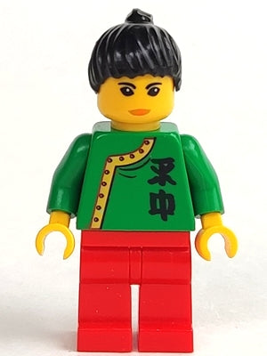 Preowned LEGO® Minifigure – Adventurers adv050 Jing Lee the Wanderer