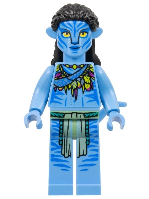 Preowned LEGO® Minifigure – Avatar avt004 Neytiri Lime and Magenta Feather Necklace Closed
