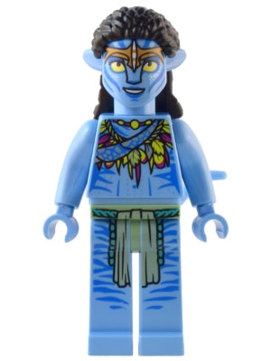 Preowned LEGO® Minifigure – Avatar avt012 Neytiri Lime and Magenta Feather Necklace Headban