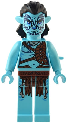 Preowned LEGO® Minifigure – Avatar avt025 Tonowari Silver Necklace and Beads