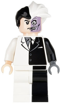 Preowned LEGO® Minifigure – Batman I bat004 Two-Face w/Black Stripe Hips