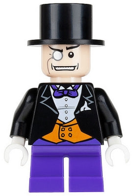 Preowned LEGO® Minifigure – Batman I bat010 The Penguin Dark Purple Short Legs