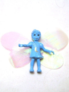 Preowned LEGO® Minifigure – Belville belvfairy03a Belville Fairy Medium Blue w/Moon Pattern
